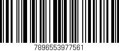 Código de barras (EAN, GTIN, SKU, ISBN): '7896553977561'