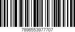Código de barras (EAN, GTIN, SKU, ISBN): '7896553977707'