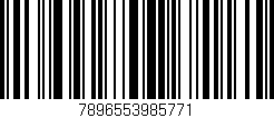 Código de barras (EAN, GTIN, SKU, ISBN): '7896553985771'