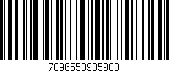 Código de barras (EAN, GTIN, SKU, ISBN): '7896553985900'