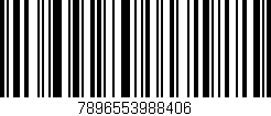 Código de barras (EAN, GTIN, SKU, ISBN): '7896553988406'