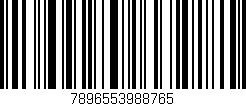 Código de barras (EAN, GTIN, SKU, ISBN): '7896553988765'