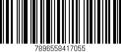 Código de barras (EAN, GTIN, SKU, ISBN): '7896558417055'