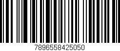 Código de barras (EAN, GTIN, SKU, ISBN): '7896558425050'