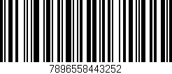 Código de barras (EAN, GTIN, SKU, ISBN): '7896558443252'