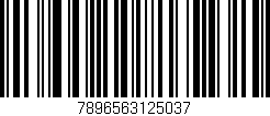 Código de barras (EAN, GTIN, SKU, ISBN): '7896563125037'