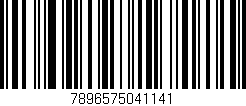 Código de barras (EAN, GTIN, SKU, ISBN): '7896575041141'