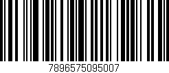 Código de barras (EAN, GTIN, SKU, ISBN): '7896575095007'
