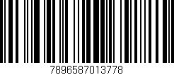 Código de barras (EAN, GTIN, SKU, ISBN): '7896587013778'