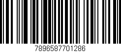 Código de barras (EAN, GTIN, SKU, ISBN): '7896587701286'