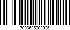 Código de barras (EAN, GTIN, SKU, ISBN): '7896605200036'