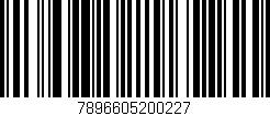 Código de barras (EAN, GTIN, SKU, ISBN): '7896605200227'