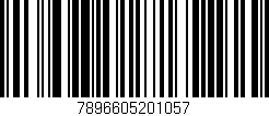 Código de barras (EAN, GTIN, SKU, ISBN): '7896605201057'