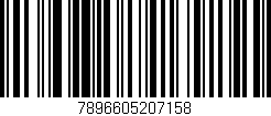 Código de barras (EAN, GTIN, SKU, ISBN): '7896605207158'