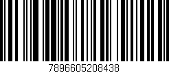 Código de barras (EAN, GTIN, SKU, ISBN): '7896605208438'