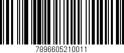 Código de barras (EAN, GTIN, SKU, ISBN): '7896605210011'