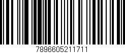 Código de barras (EAN, GTIN, SKU, ISBN): '7896605211711'