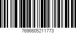 Código de barras (EAN, GTIN, SKU, ISBN): '7896605211773'