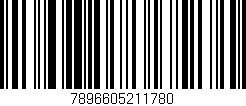 Código de barras (EAN, GTIN, SKU, ISBN): '7896605211780'