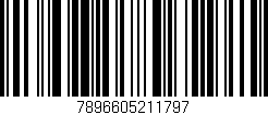 Código de barras (EAN, GTIN, SKU, ISBN): '7896605211797'