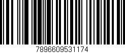Código de barras (EAN, GTIN, SKU, ISBN): '7896609531174'