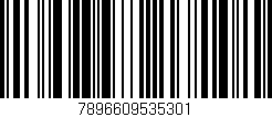 Código de barras (EAN, GTIN, SKU, ISBN): '7896609535301'