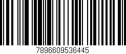 Código de barras (EAN, GTIN, SKU, ISBN): '7896609536445'