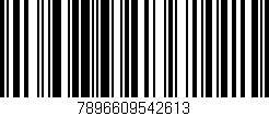 Código de barras (EAN, GTIN, SKU, ISBN): '7896609542613'