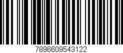 Código de barras (EAN, GTIN, SKU, ISBN): '7896609543122'