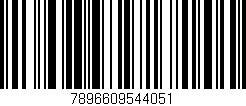 Código de barras (EAN, GTIN, SKU, ISBN): '7896609544051'