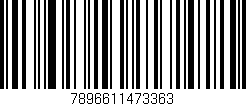 Código de barras (EAN, GTIN, SKU, ISBN): '7896611473363'