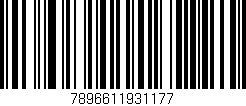 Código de barras (EAN, GTIN, SKU, ISBN): '7896611931177'