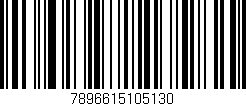 Código de barras (EAN, GTIN, SKU, ISBN): '7896615105130'