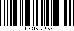 Código de barras (EAN, GTIN, SKU, ISBN): '7896615140957'
