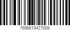 Código de barras (EAN, GTIN, SKU, ISBN): '7896619427009'