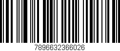 Código de barras (EAN, GTIN, SKU, ISBN): '7896632366026'