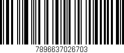 Código de barras (EAN, GTIN, SKU, ISBN): '7896637026703'