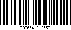 Código de barras (EAN, GTIN, SKU, ISBN): '7896641812552'