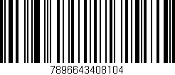 Código de barras (EAN, GTIN, SKU, ISBN): '7896643408104'