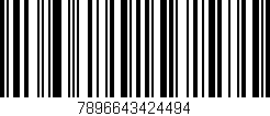 Código de barras (EAN, GTIN, SKU, ISBN): '7896643424494'