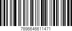 Código de barras (EAN, GTIN, SKU, ISBN): '7896646611471'
