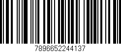 Código de barras (EAN, GTIN, SKU, ISBN): '7896652244137'