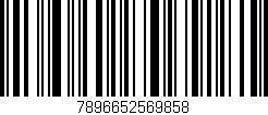 Código de barras (EAN, GTIN, SKU, ISBN): '7896652569858'