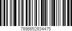 Código de barras (EAN, GTIN, SKU, ISBN): '7896652834475'