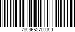 Código de barras (EAN, GTIN, SKU, ISBN): '7896653700090'