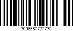 Código de barras (EAN, GTIN, SKU, ISBN): '7896653707778'