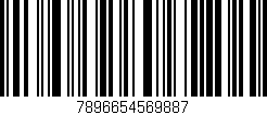 Código de barras (EAN, GTIN, SKU, ISBN): '7896654569887'
