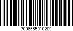 Código de barras (EAN, GTIN, SKU, ISBN): '7896655010289'