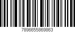 Código de barras (EAN, GTIN, SKU, ISBN): '7896655869863'