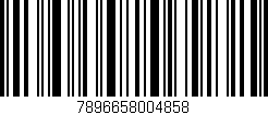 Código de barras (EAN, GTIN, SKU, ISBN): '7896658004858'